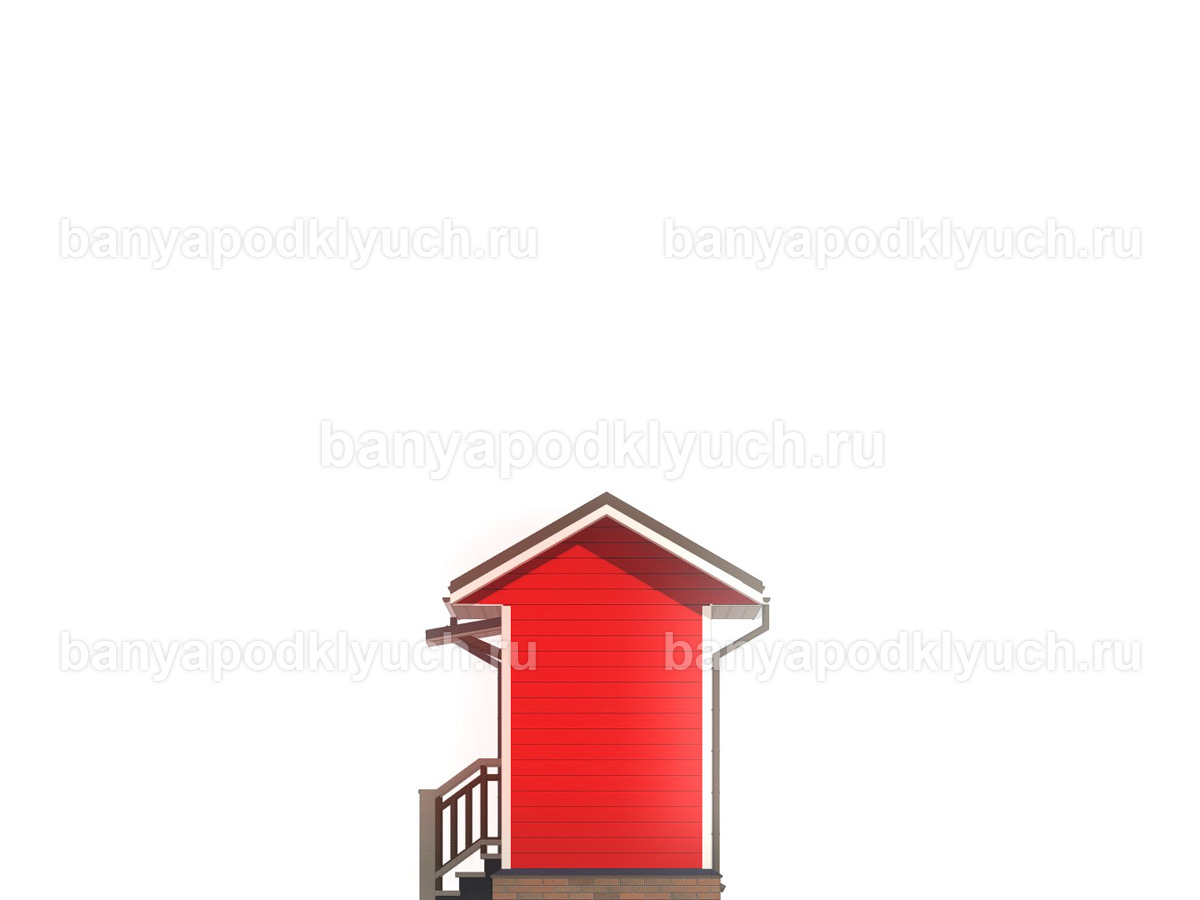 Каркасная баня 4x2 м Каркасная баня 4x2 м